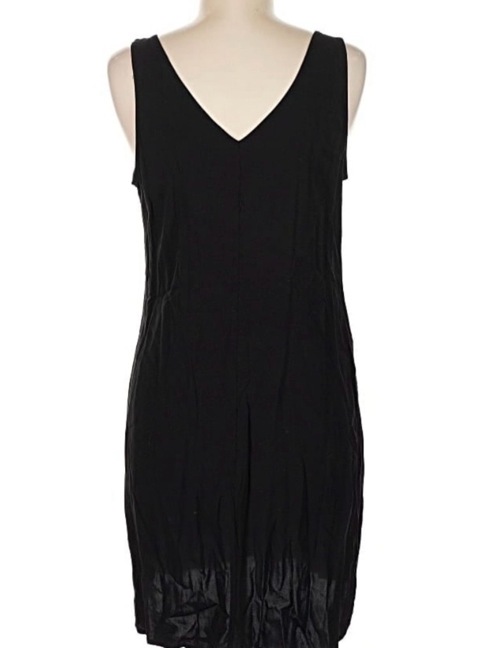 Old Navy Black Rayon Tank Dress